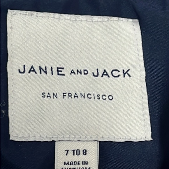 Janie and Jack quilted floral vest jacket - Picture 4 of 5